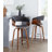 Archaimbaud Swivel Upholstered Counter Stool-90140873-88310225-88310226