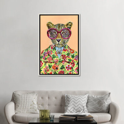 " Leopard " Oil Painting