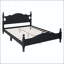 Full Size Retro Platform Bed with Wooden Slat Support-410671590-410671609