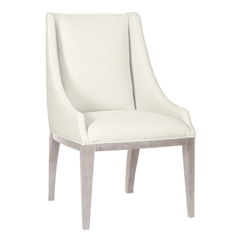 Ithaca By Thom Filicia 20'' H Upholstered Armchair, Gris colombe, Kenworth perle