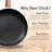 Nutrichef Large Open Fry Pan - Non-Stick High-Qualified Kitchen Cookware With Black Inside And Brown Outside (Works With Model: Nccwa13Br)-99992338