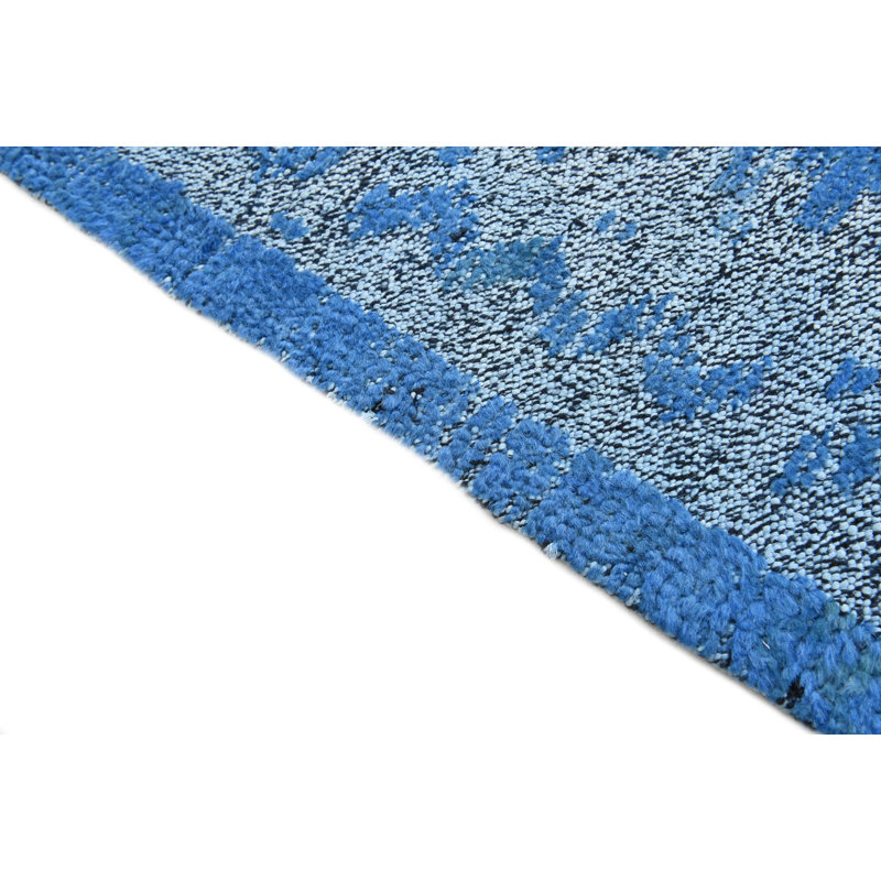 Tapis bleu Murry