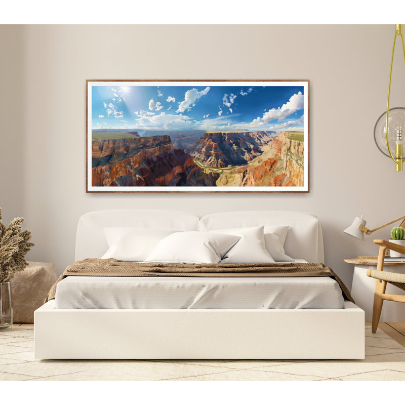 «Grand Canyon National Park», affiche d'art mural panoramique extra large, impression de voyage, Toile tendue