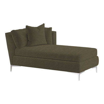 Chaise longue rembourrée Aiden