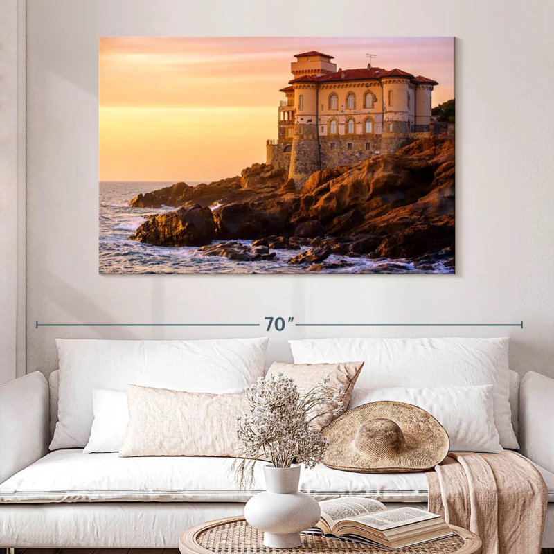 Lilie Boccale Castle, H 34 po x l 51 po