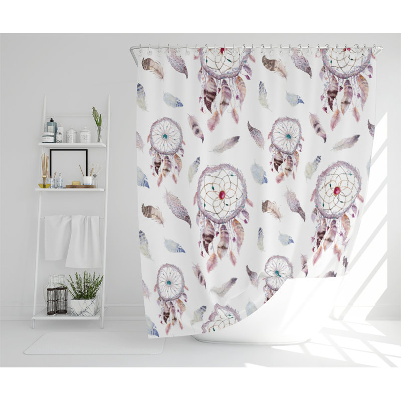 Brookside Polyester Shower Curtain Set