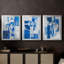 ABSTRACT Series Cxxi - Toile tendue avec châssis sur mesure - 3 pièces-1838244674-1838244670