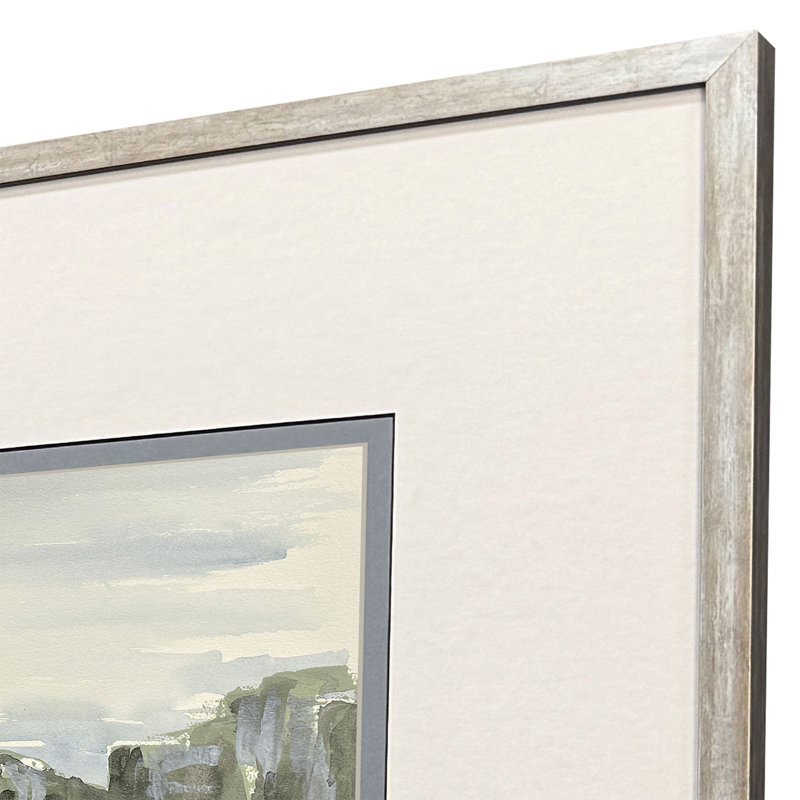 «Distant Landscape II», art encadré