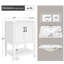 Meuble-lavabo simple 24 po avec plateau Jayelle