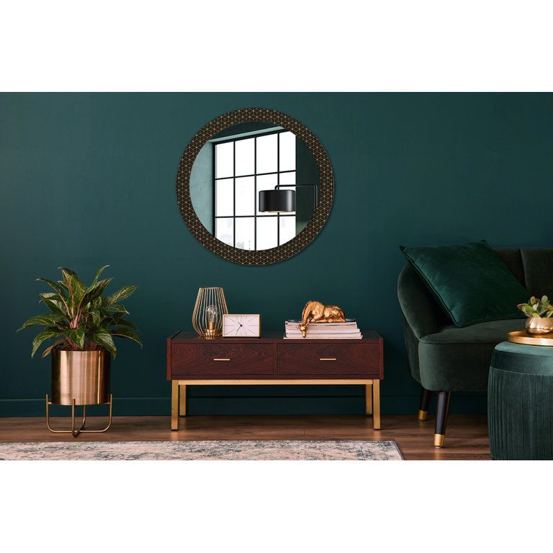 Huldar Glass Flat Wall Mirror