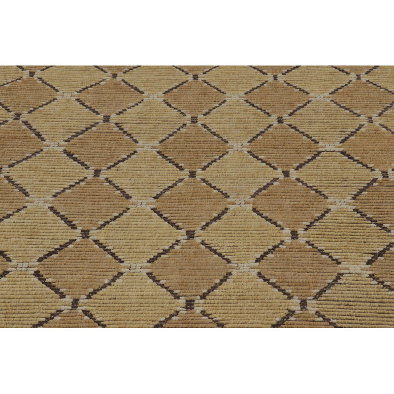 Scandinavian One-of-a-Kind 8'0X10'0 Hand Knotted Area Rug