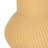 Sculptural Textured Ribbed Table Vase for Home Decor – Modern Tall Flower Vase Perfect for Console Table, Entryway, or Living Room Decor – Brown-1985163754