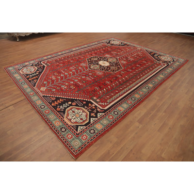 Vegetable Dye Oriental Afghan Area Rug 8x11