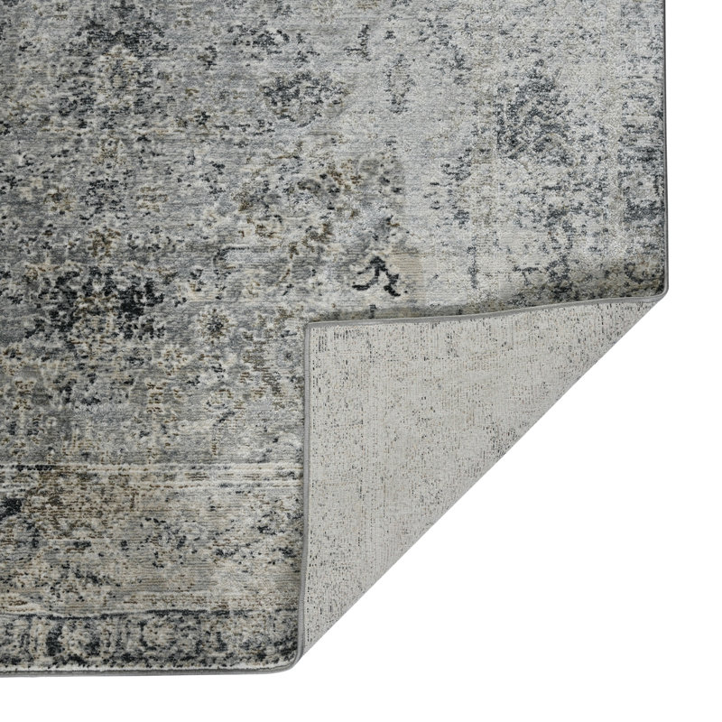 Kolar Traditional Floral Bordered Premium Performance Area Rug, Rectangle 5'3" x 7'10"