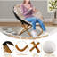Chaise longue pliable pour soucoupe - Chaise ronde portative ultra moelleuse pour petits espaces, dortoir, balcon et patio-1297380013-1297380012-1114439640