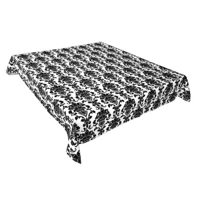 Floral Poplin Damask Tablecloths