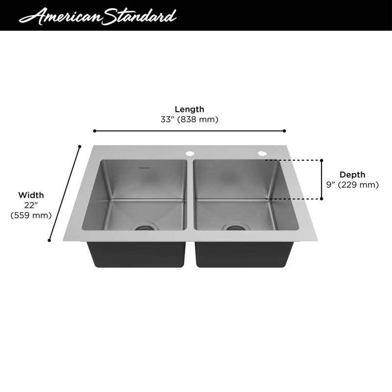 American Standard Pull Down Touch Kitchen Faucet with Soap Dispenser