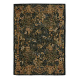One-of-a-Kind Rectangle 8’ X 11’ Hand Knotted Area Rug