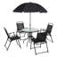 Ensemble repas d'extérieur 6 pièces Talmon-7439280
