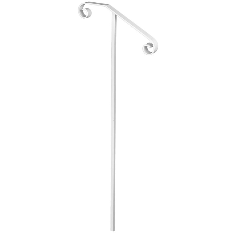Handrail Double Step, White