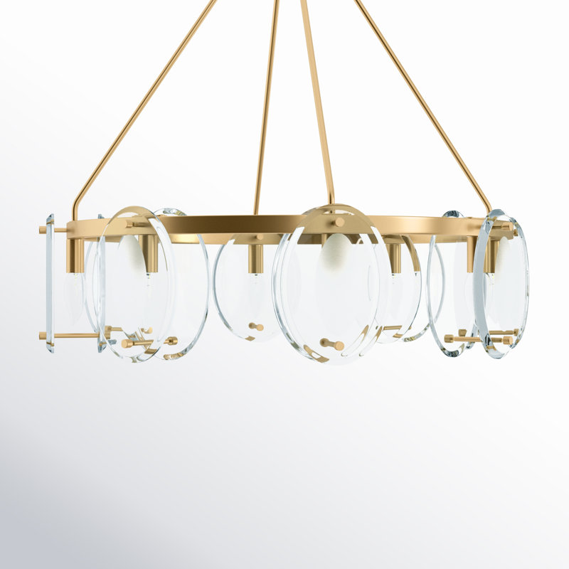 Iron 8-Light Chandelier