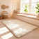 Plush Faux Sheepskin White Rug