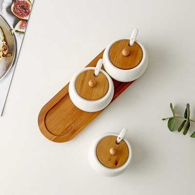 Ceramic Canister - Set of 3
