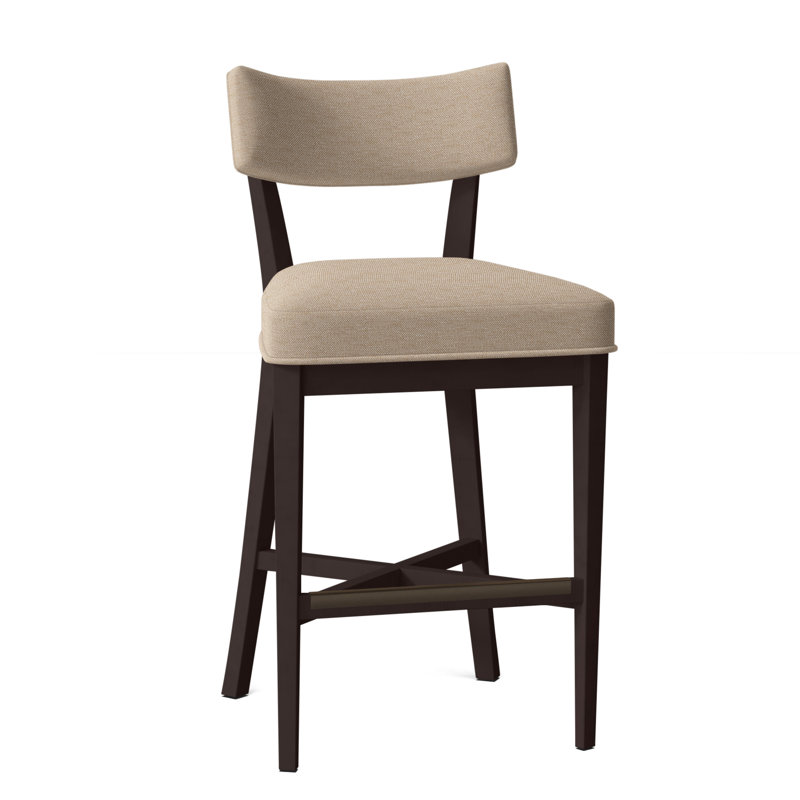 Tabouret de bar 29,5 po Juliet, Espresso, Sac en papier Perigold Tres Chic, Tabouret de comptoir (siège d'une hauteur de 25,5
