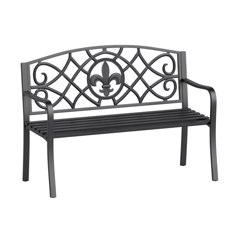 Metal Outdoor Bench