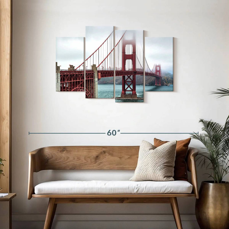 Brume orageuse Lilie Golden Gate Bridge