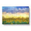 Flock of Birds Above Sunflowers in Abstract - Wrapped Canvas-55313776