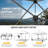 8 Ft X 8 Ft One-Push Set Up Canopy Tents With Sidewalls And Sandbags-123078725-123078722