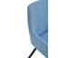 Ensemble de 2 fauteuils de détente pour salle à manger avec repose-pieds en métal-1466084448