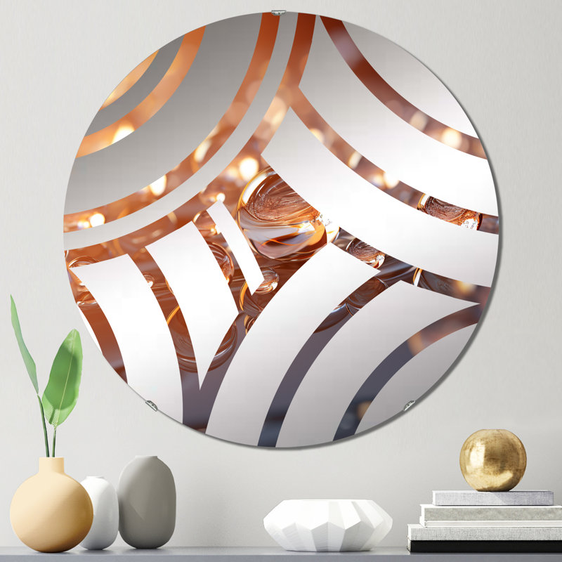 Miroir décoratif Joshuan, 23,6 po x 23,6 po