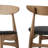 Galligan 18.5 " H Faux Leather Upholstered Rubberwood Solid Wood Side Chair-258895641
