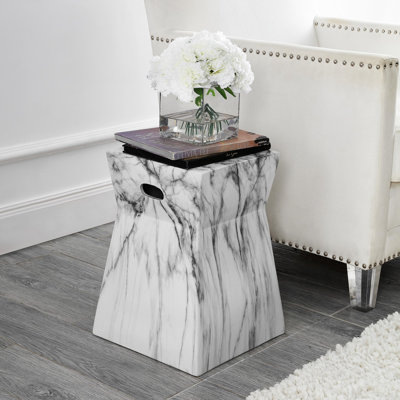 Kirkpatrick Ceramic Accent Stool