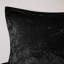 Édredon en velours de luxe pour très grand lit / très grand - noir avec mode`` 2 taies décoratives, 1 coussin, beauté lavable à la machine, rembourrage, par-117329267-117329263