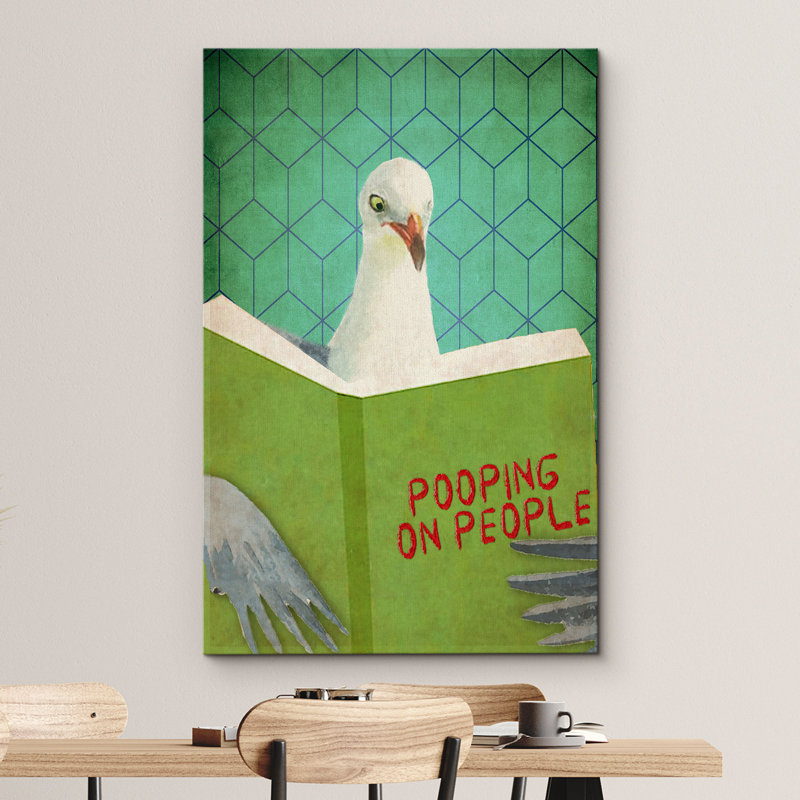 «Pigeon Bird Animal», impression sur toile encadrée, H 24 po x l 16 po, Unframed