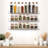 Sorbus Clear Floating Shelf Organizer 6 Pack