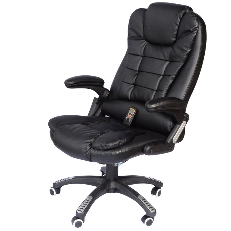 Vegan Leather Heated Massage Chair