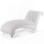 Chaise longue sans accoudoirs touffetée
