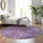 Premium Machine Washable Cerrito Purple Rug-105951278