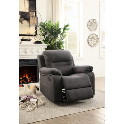 Fauteuil inclinable bleu ardoise avec housse respirante