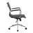 Black Modern Medium Back Executive Office Chair