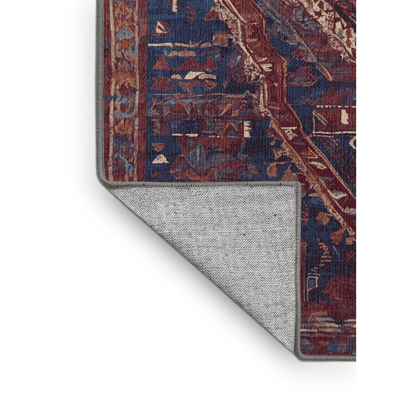 Tapis brun lavable à la machine, Tapis de couloir 2 pi x 5 pi