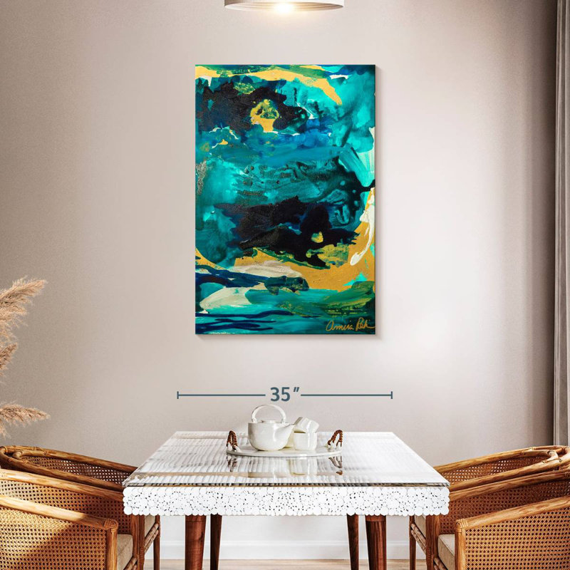 Avery Royal Blue, 45" H x 30" W