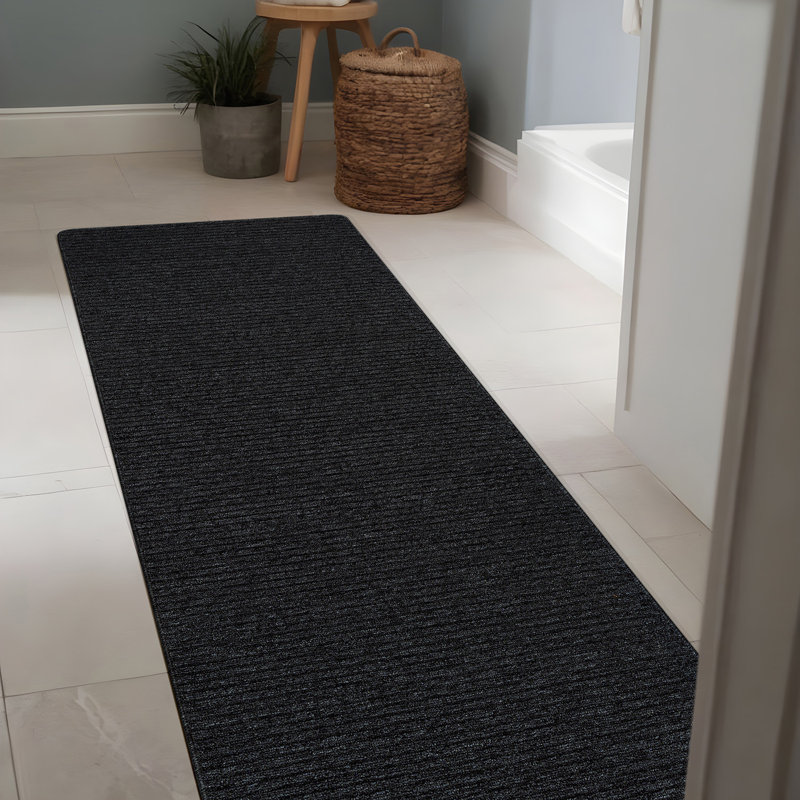 Tapis antidérapant Arturas, Tapis de couloir de 2 pi x 7 pi