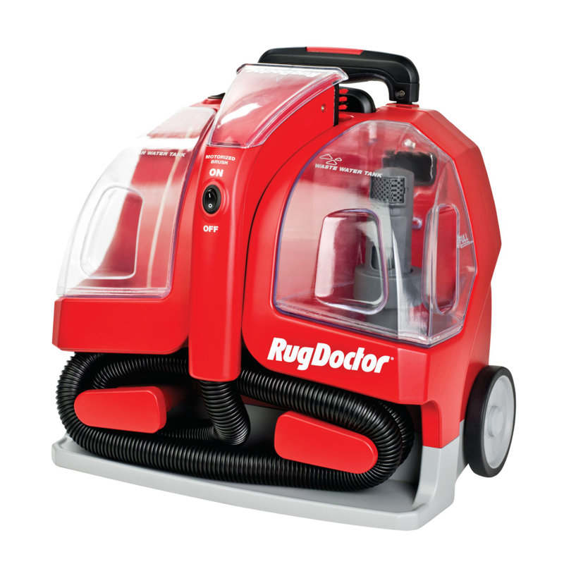 Rug Doctor Bagless Carpet Cleaner, Red/Black