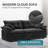 Modern Chenille Sectional Sofa With Movable Ottoman – L-shaped Couch For Living Room, Soft Upholstery Boneless, 4 Colors (beige, Blue, Light Gray, Gray)-980701281