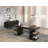 Reclining Swivel Office Desk Chair High Back Adjustable Khaki Leather Executive Chair-1318835244